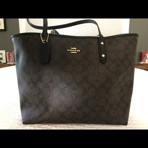 Coach Signature Central Tote